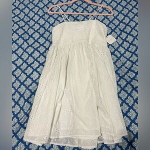 BRAND NEW WITH TAGS Altar’d State White Mini Dress